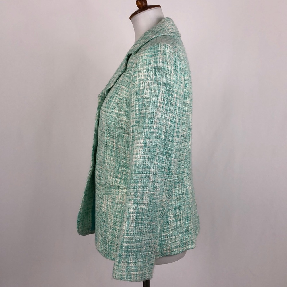 Pendleton Tweed Print 3 Button Blazer / Jacket - image 2